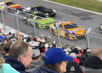 VIDEO: Ricky Stenhouse Jr. Wrecks Local Legend Burt Myers, Fans Erupt in Fury at Bowman Gray