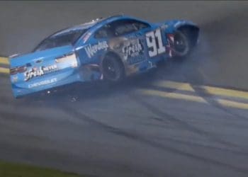 VIDEO – Helio Castroneves Caught in Massive Daytona Duel Wreck, Forced to Take Open Exemption Provisional