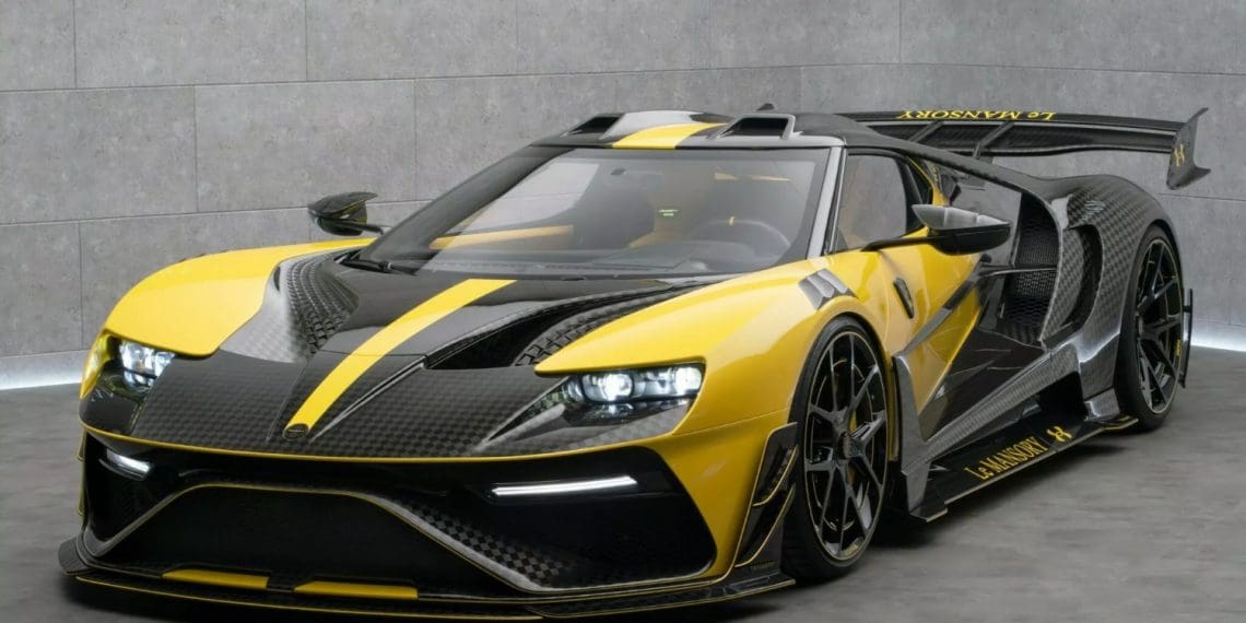 Mansory revela Ford GT inspirado em Stephen Curry com 700 cv