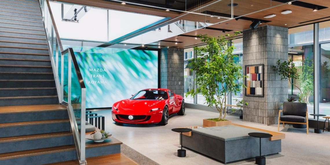 Mazda abre as portas do seu novo espaço Trans Aoyama em Tóquio