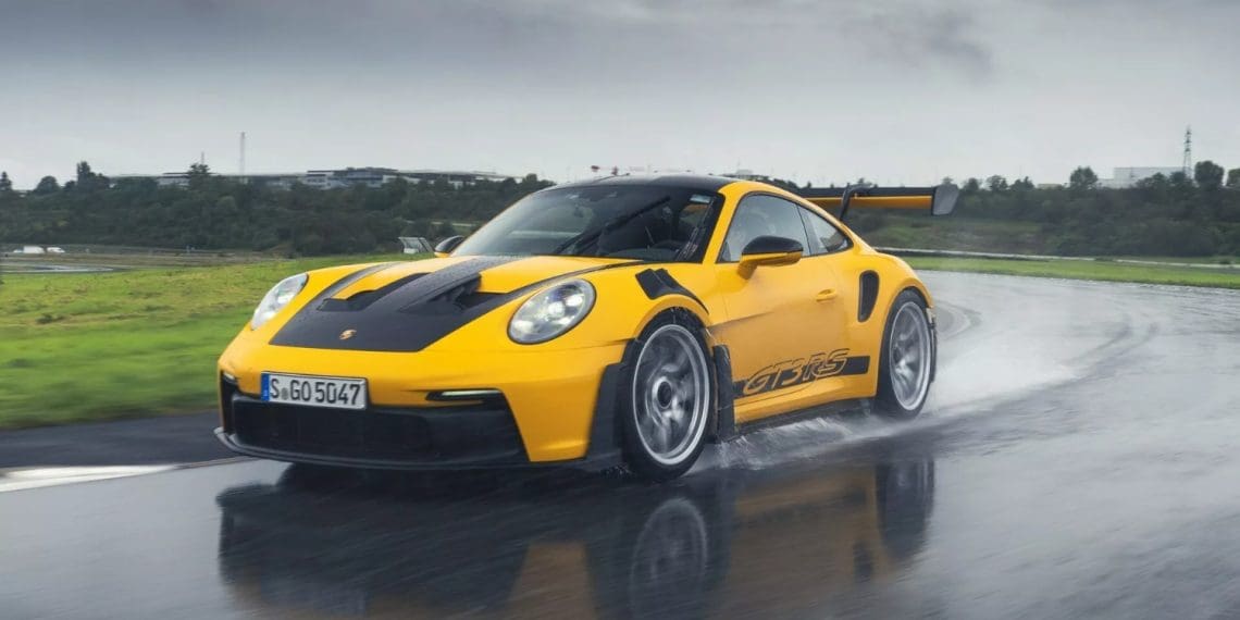 Novo Pneus da Michelin tornam Porsche GT3 RS mais rápido à chuva