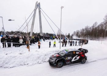 Elfyn Evans Holds Slim Lead in Rally Sweden as Fourmaux Charges Forward