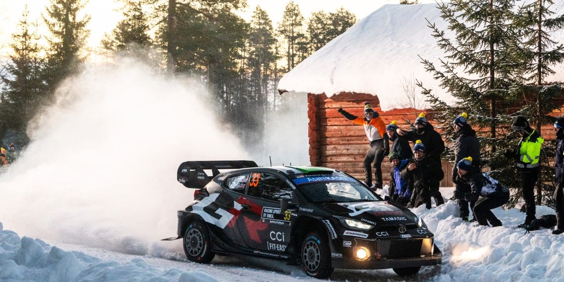 Elfyn Evans Strikes Back in Rally Sweden – Takes Lead with One Stage to Go