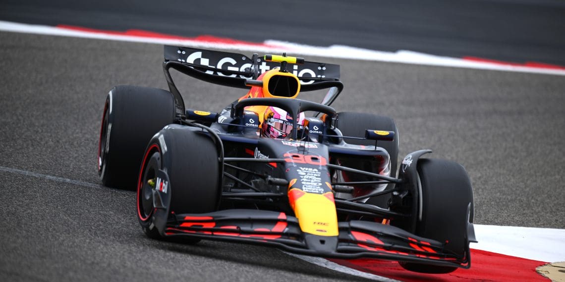 Red Bull’s Lawson Dominates Early F1 Pre-Season Testing in Bahrain on Harder Tyres