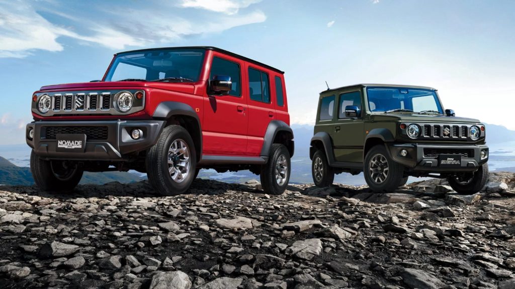 Suzuki suspende reservas do novo Jimny Nomade no Japão
