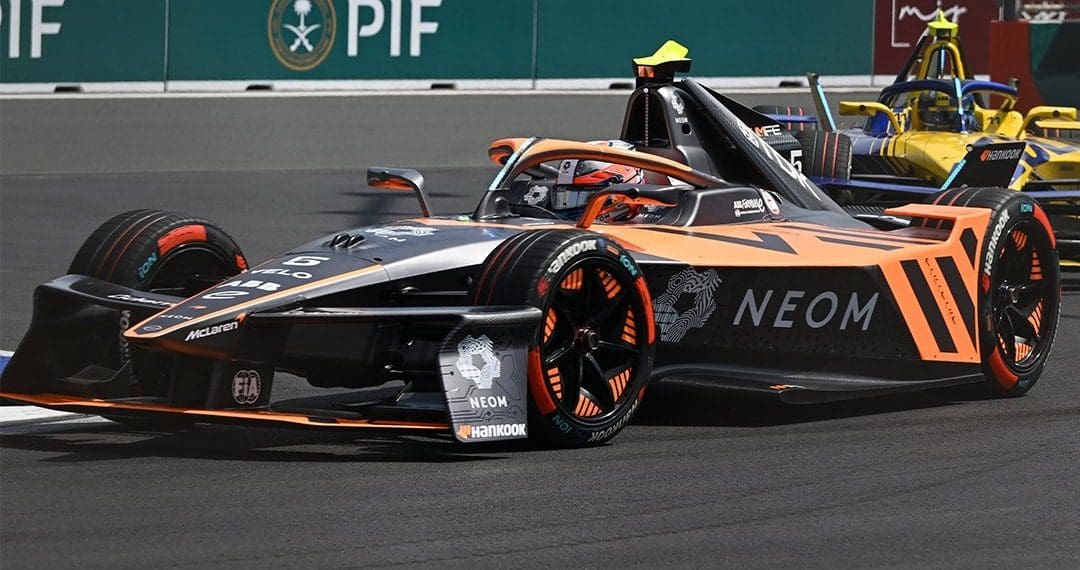 Taylor Barnard Stuns Formula E with Historic Pole in Jeddah