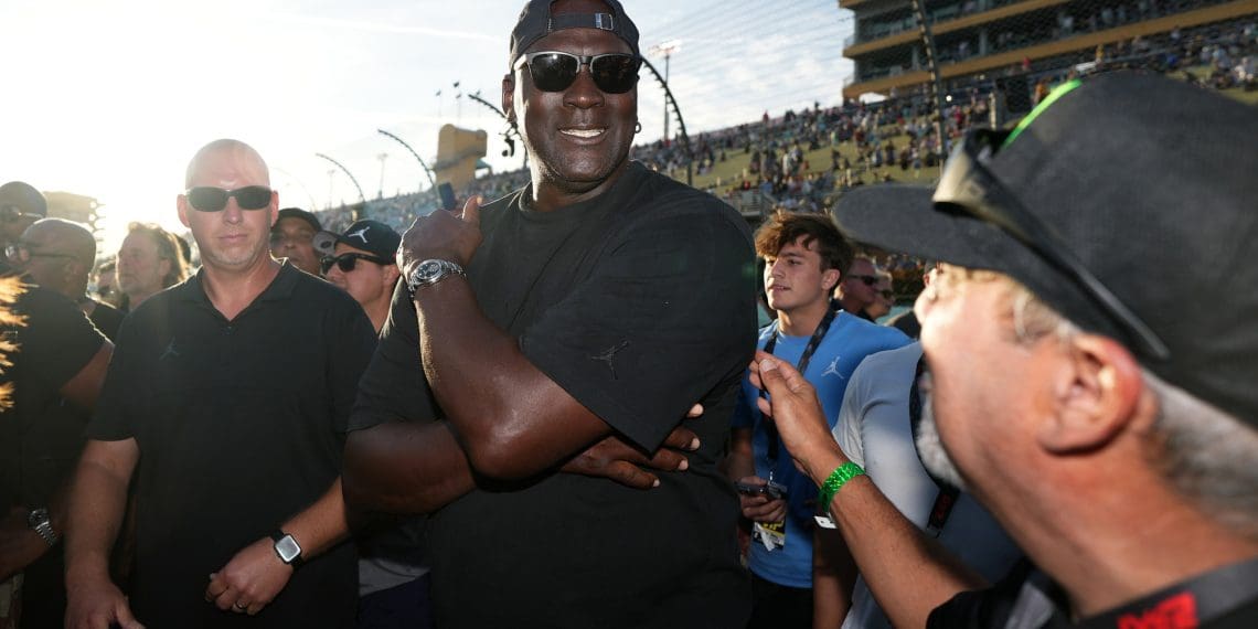 Denny Hamlin’s ‘Unbannable’ Jordans: A Bold Tribute to Michael Jordan or NASCAR’s Next Game-Changer?