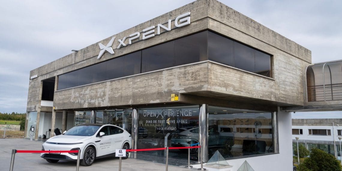 Xpeng inagura novo espaço em Leiria