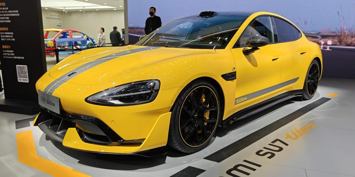 Xiaomi pretende vender 10.000 unidades do elétrico SU7 Ultra em 2025