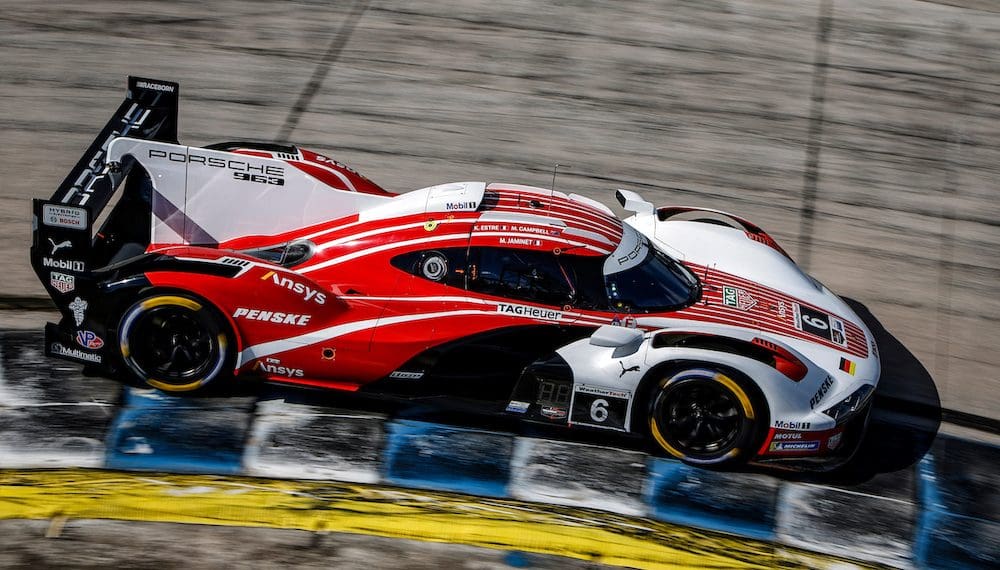 Porsche Penske’s Mathieu Jaminet Tops IMSA Sebring Test Day 2 as Valkyrie Struggles With Mechanical Issues