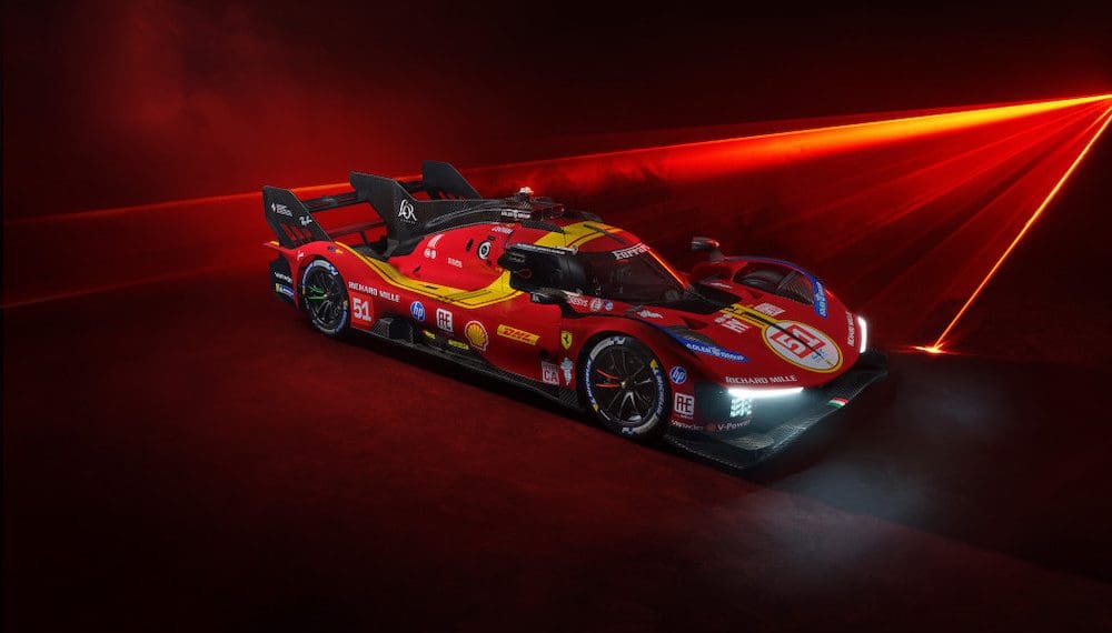 Ferrari AF Corse Unveils Upgraded 499P Hypercar for 2025 WEC Season