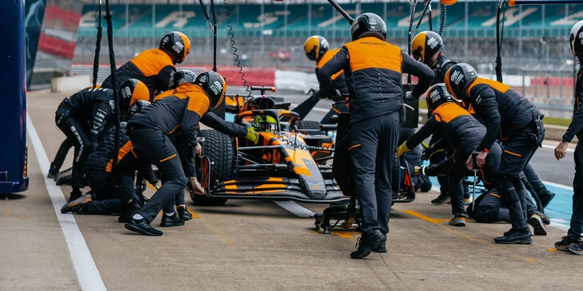 McLaren’s 2025 Title Defense Begins: Norris and Piastri Hit the Track in MCL39 Debut – Lando Norris ” It’s shaping up to be an exciting season.”