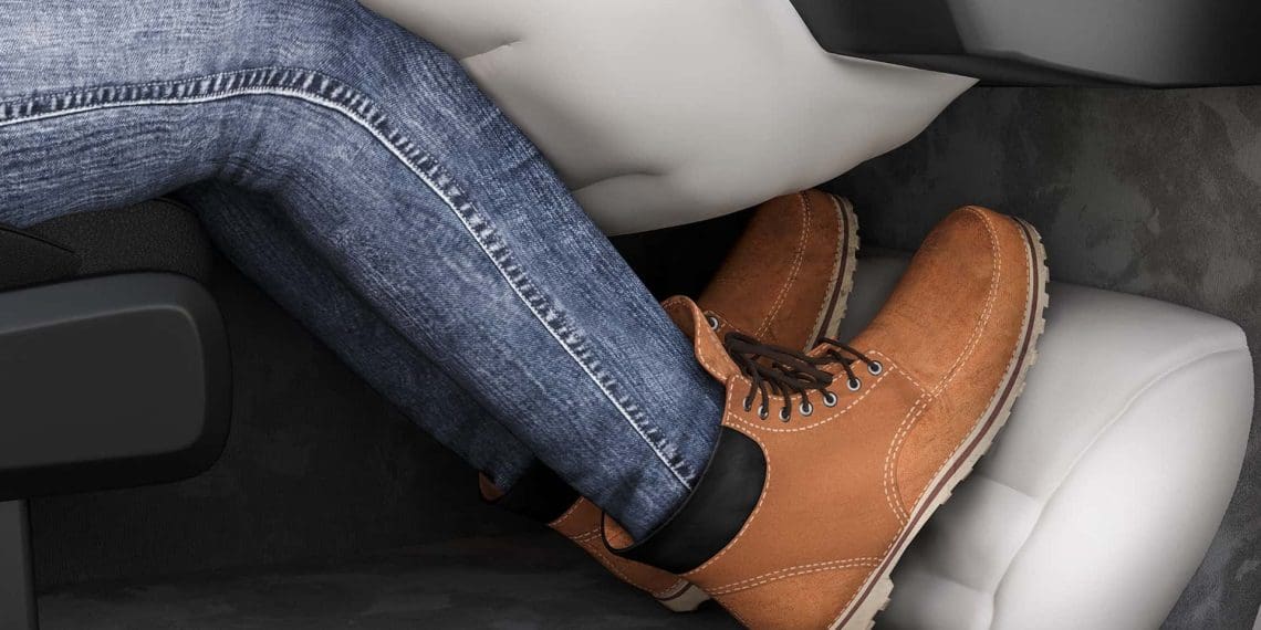 The Next Step in Car Safety? ZF Lifetec Unveils the foot airbag