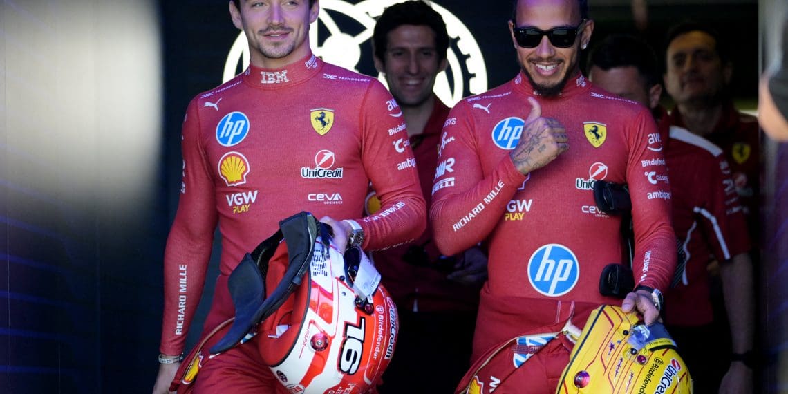 Leclerc Embraces Hamilton’s Spotlight at Ferrari: A Shift in Dynamics at the Australian Grand Prix