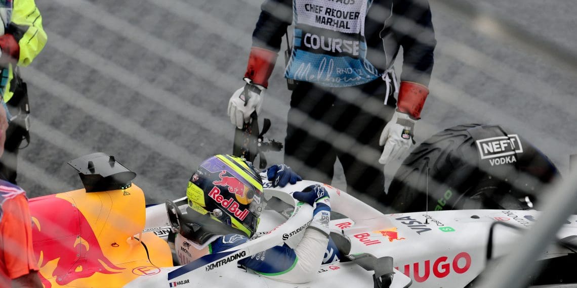 Racing Bulls Rookie Hadjar Reflects on Crashing Out in F1 Debut at Australian Grand Prix