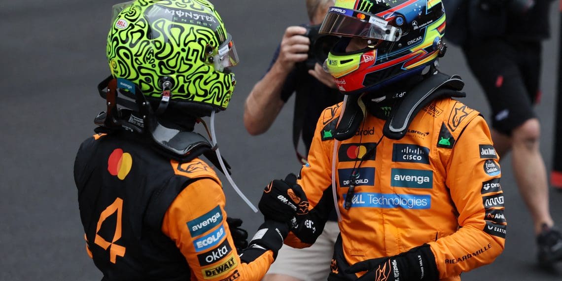 McLaren F1 Showdown: Lando Norris Eager for 2025 Title Battle with Teammate Oscar Piastri
