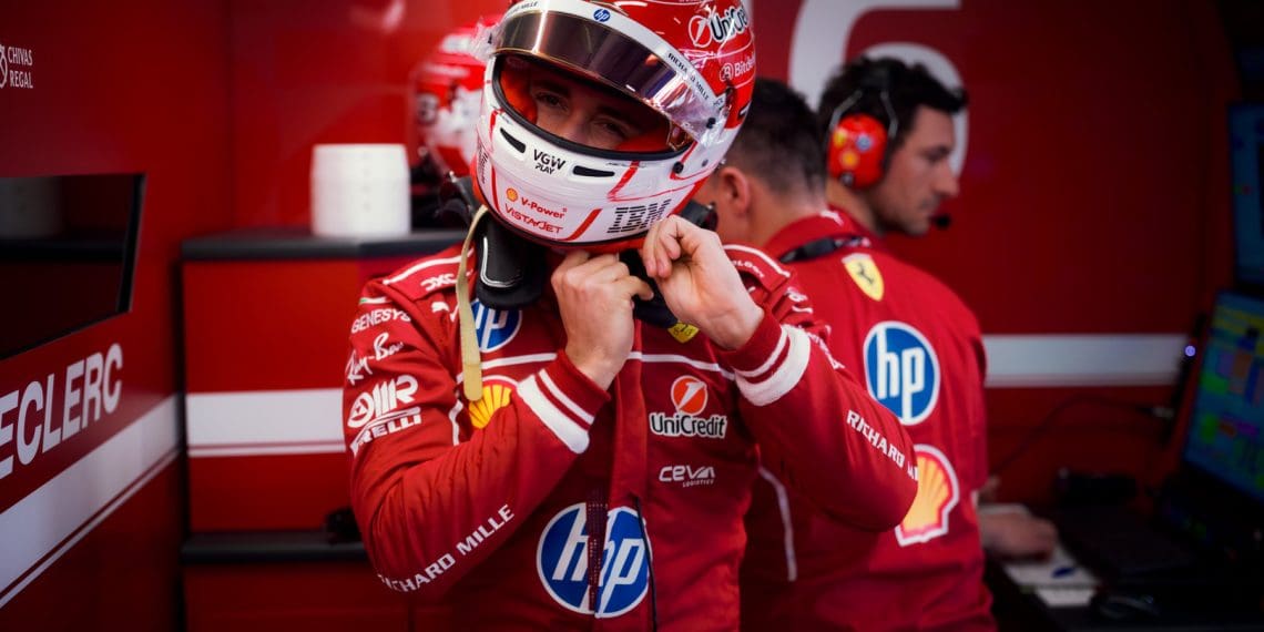 Leclerc Takes Lead at F1 Australian GP Second Practice, Hamilton Lands Fifth Spot