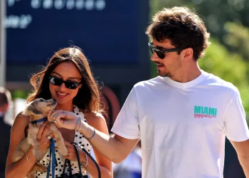 Charles Leclerc’s Touching Victory Celebration with Girlfriend Post Italian GP Win: A 2024 Season Highlight