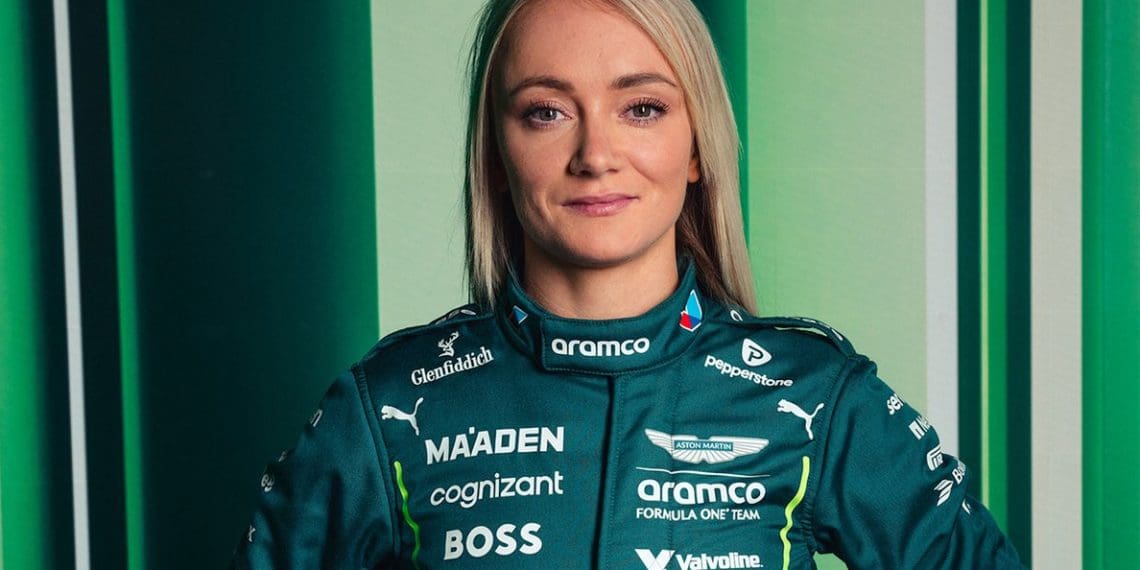Jessica Hawkins Sets Course for GT World Challenge Europe 2025 with Aston Martin and Major Sponsor Backing
