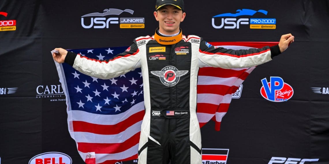 Teen Sensation Max Garcia Clinches Emphatic Victory in USF Pro 2000 Race at St. Petersburg Grand Prix