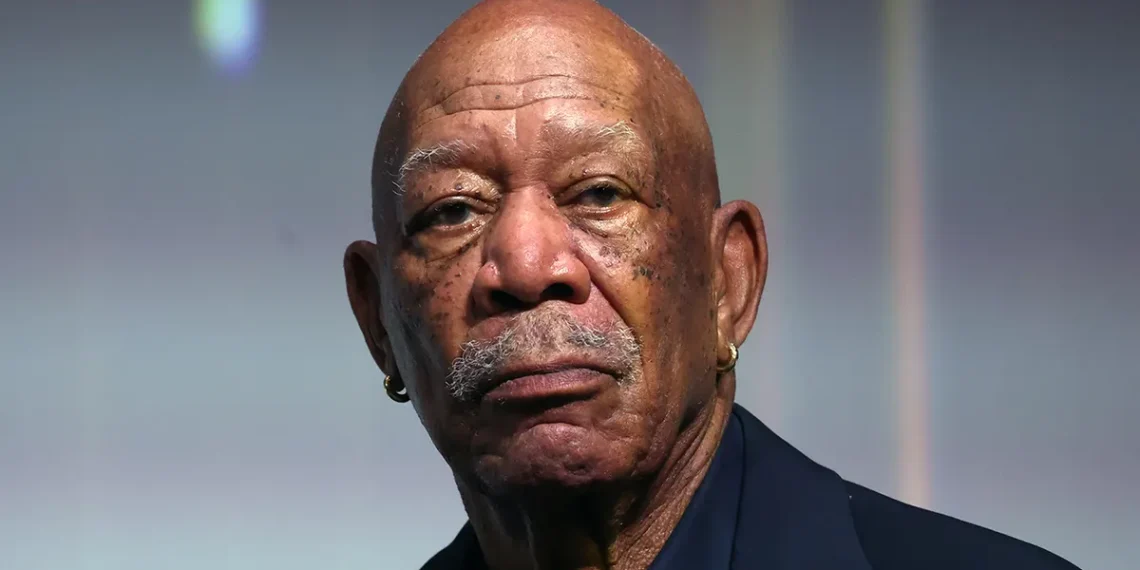 Morgan Freeman Steers NASCAR Excitement as Grand Marshal for Pennzoil 400: A Divine Turn at Las Vegas Motor Speedway