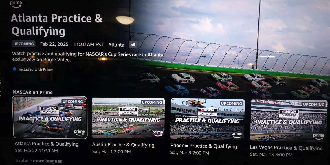 Revving Up NASCAR Coverage: Amazon Prime Promises Extended Post-Race Analysis, Winning Over Fans