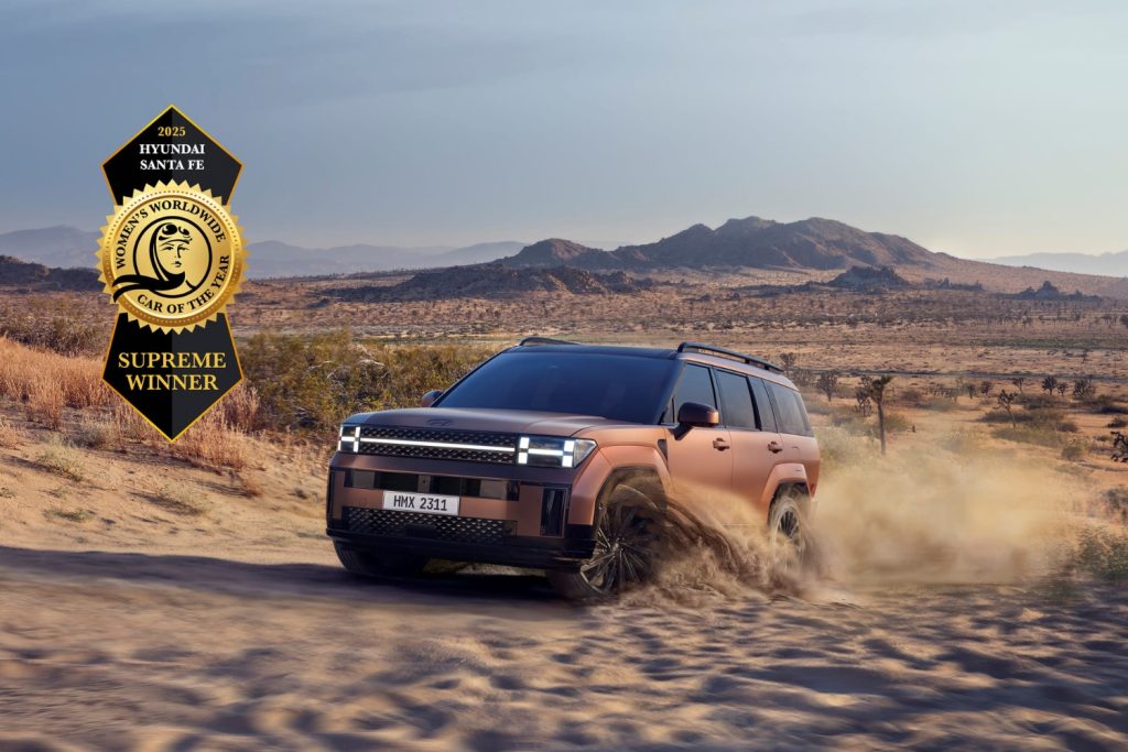 Hyundai Santa Fe vence prémio de Carro Mundial Feminino de 2025