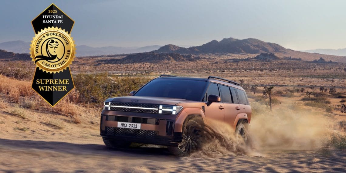 Hyundai Santa Fe vence prémio de Carro Mundial Feminino de 2025