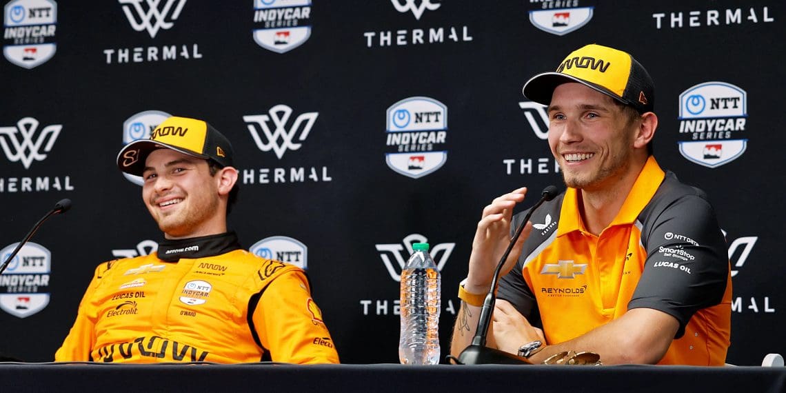 IndyCar Thermal Club Qualifiers: Arrow McLaren Clinches Front Row as Team Penske Struggles