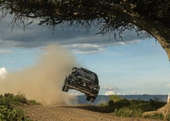 Evans Secures Significant Lead in Safari Rally Kenya after Rovanperä’s Double Puncture