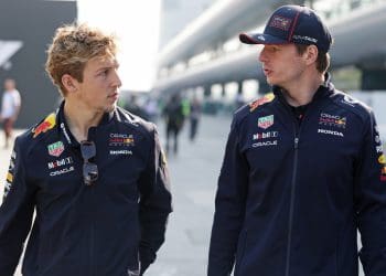 Verstappen Contemplates Lawson’s Performance, Suggests Red Bull Car is ‘Extremely Tough’ to Maximize