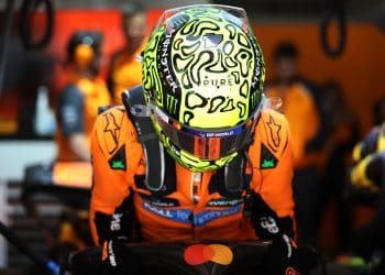 Lando Norris Struggles with McLaren MCL39 Handling during Sprint Qualifying at Chinese Grand Prix