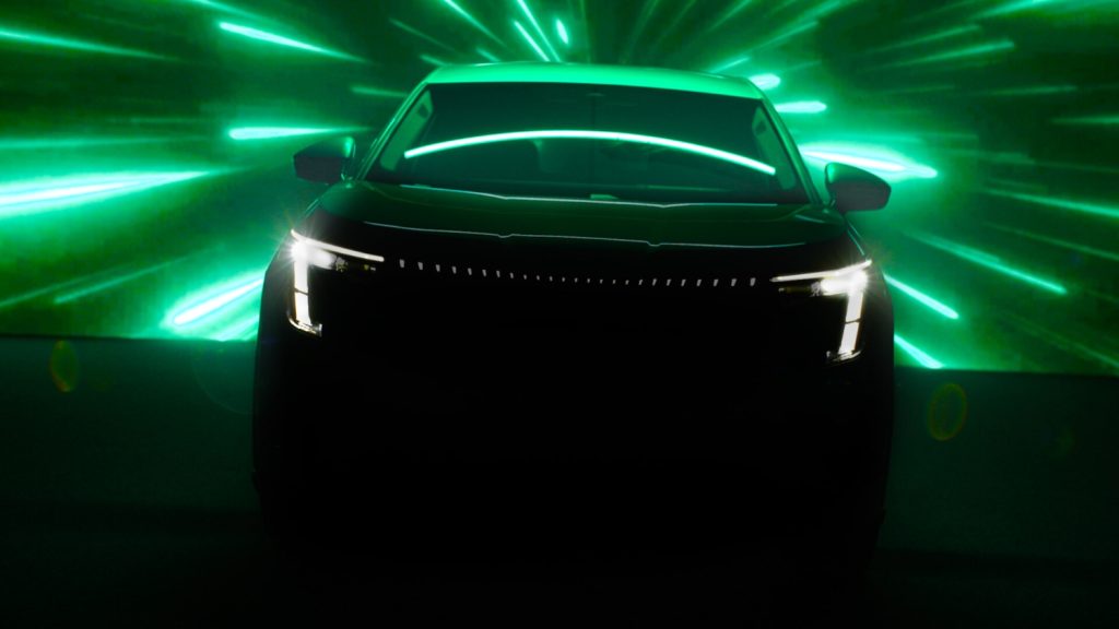 Skoda mostra as primeiras imagens do novo SUV elétrico de sete lugares que chega em 2026