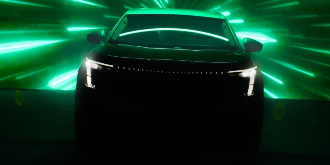 Skoda mostra as primeiras imagens do novo SUV elétrico de sete lugares que chega em 2026
