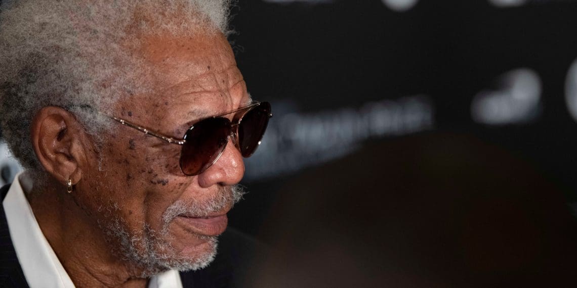 Star-Studded NASCAR Event in Las Vegas: Chelsea Green and Morgan Freeman Join the Excitement on the Track