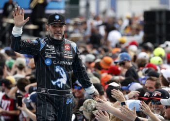 Revving Up the Excitement: Jimmie Johnson Teases Backstreet Boys Collaboration Ahead of Vegas Race