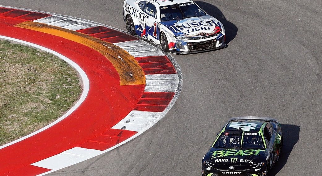 Controversy on the Track: Ross Chastain Admits Error in Aggressive Move Against Chase Elliott at COTA Grand Prix