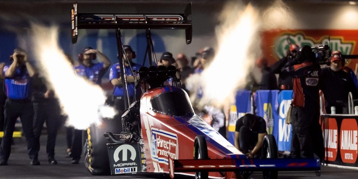 Tony Stewart’s Newborn Steals the Show at NHRA Debut Despite Weather Challenges