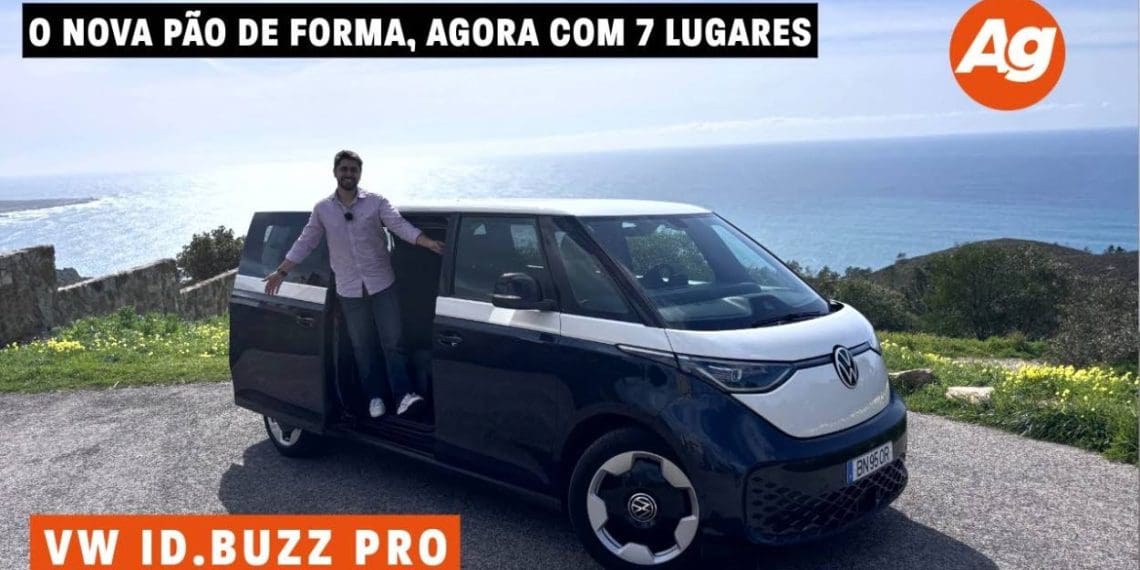 VW ID. Buzz Pro – O novo pão de forma, agora com 7 lugares!