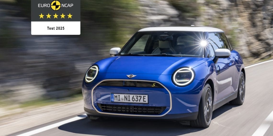 Mini Cooper elétrico recebe cinco estrelas EuroNCAP
