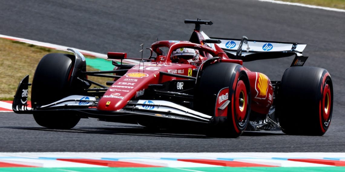 Charles Leclerc’s Sensational Breakthrough Unveiled with Ferrari 2025 F1 Car in Japan