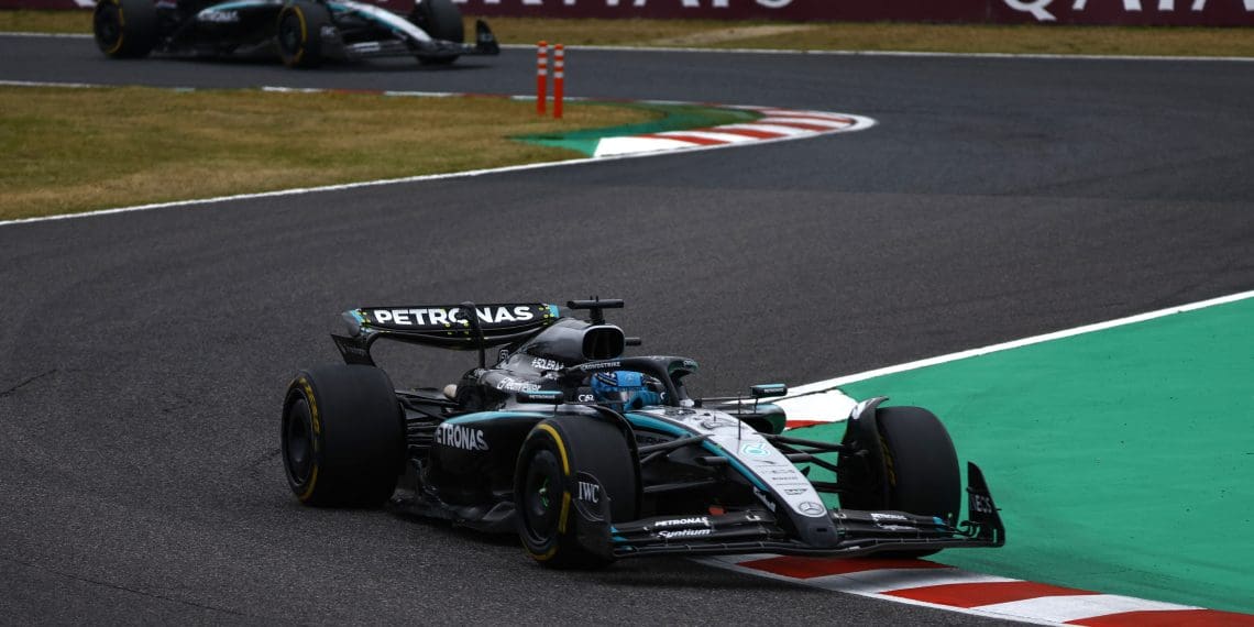 George Russell’s Shocking Revelation: Potential for Front Row Grid Dominance Crushed in Japan