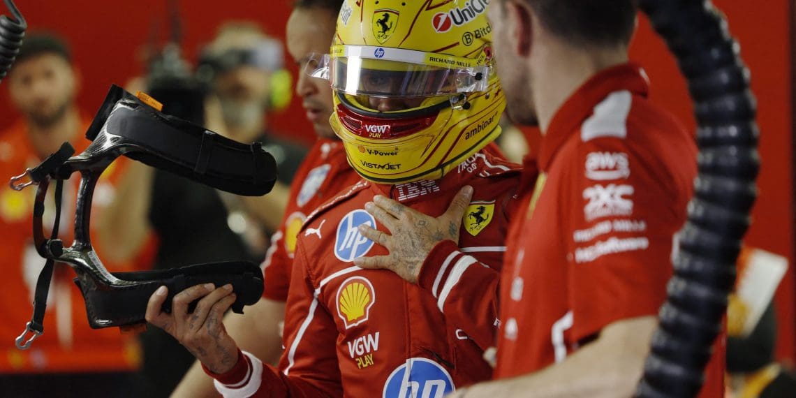 Hamilton’s Ferrari Fiasco: Gripping Bahrain Grand Prix Nightmare Unfolds