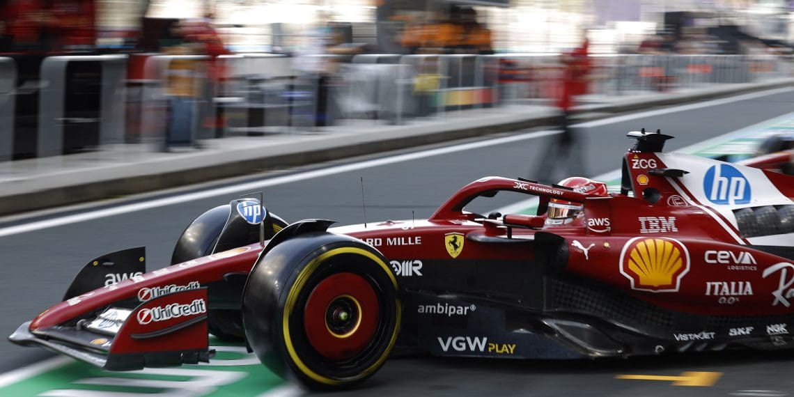 Ferrari Unleashes Thrilling New Rear Wing Upgrade in Jeddah Circuit Showdown