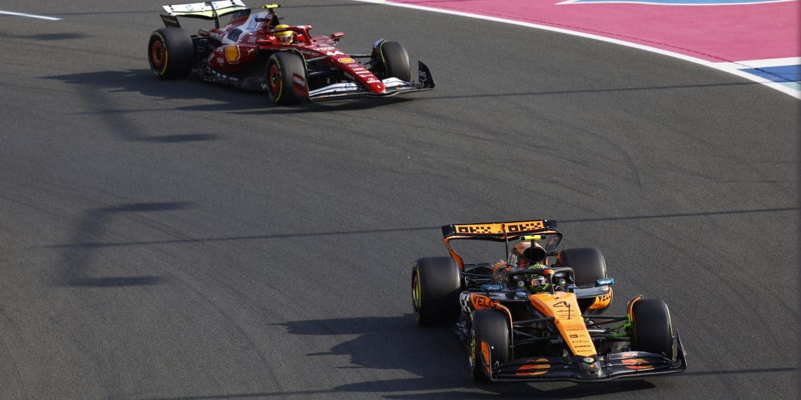 F1 Drama Unfolds: Lando Norris‘ McLaren Under Scrutiny Before Saudi Grand Prix