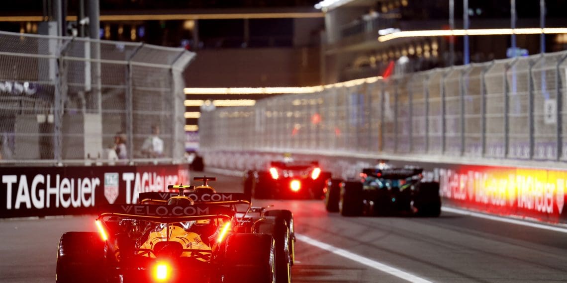 Lando Norris Dominates McLaren 1-2 Victory in Saudi Arabian GP Practice Shockwave