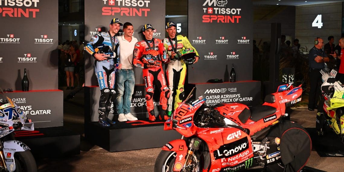 Marquez Dominates Qatar GP Sprint, Bagnaia Struggles: Epic Showdown Unfolds!