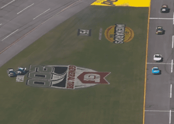 VIDEO – Chaos at Talladega: Three NASCAR Champions Collide in Pit Lane Carnage