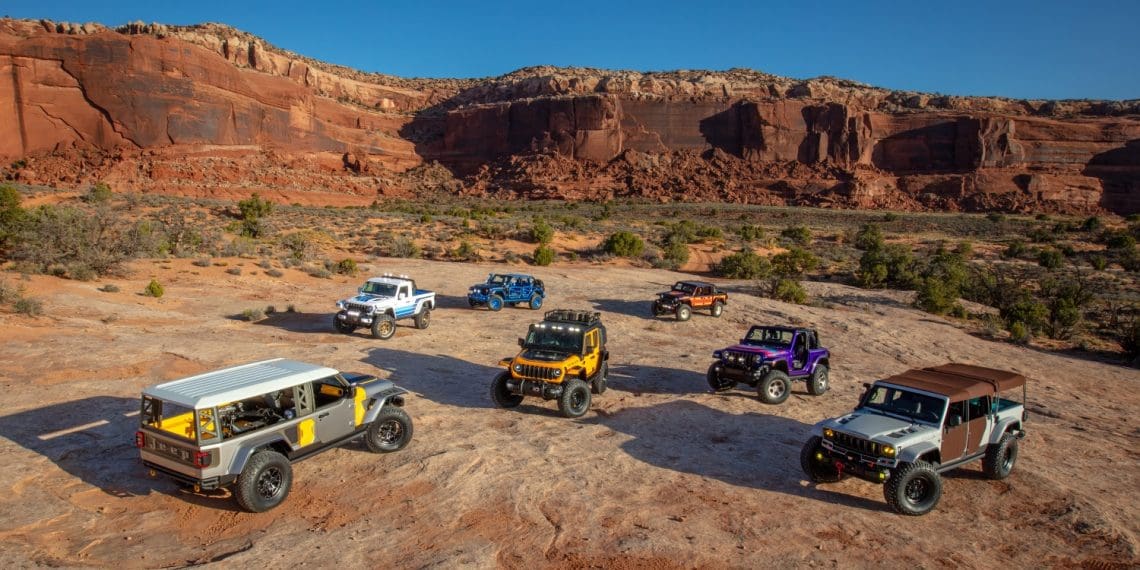 Jeep apresenta sete protótipos no Easter Safari de 2025
