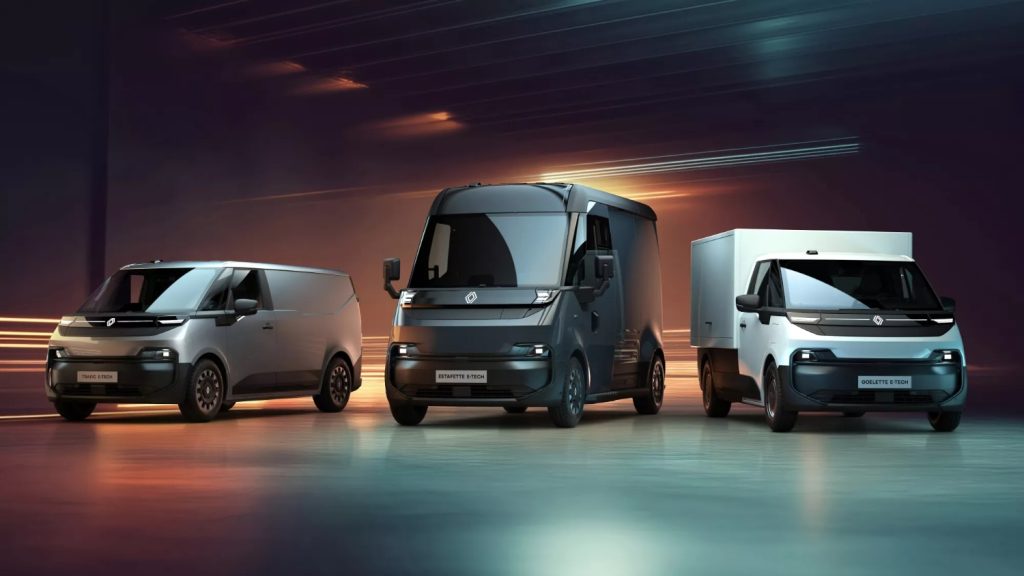 Renault apresenta a nova geração de veículos comerciais ligeiros elétricos